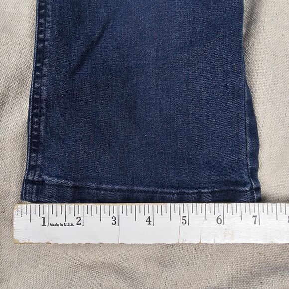Jones New York Signature Women’s SZ 4 Lexington Straight Jeans Stretch Med Wash - Picture 11 of 16